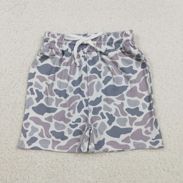 RTS  Matching clothing toddler clothes camo print shorts baby boy summer shorts-2026.3.23