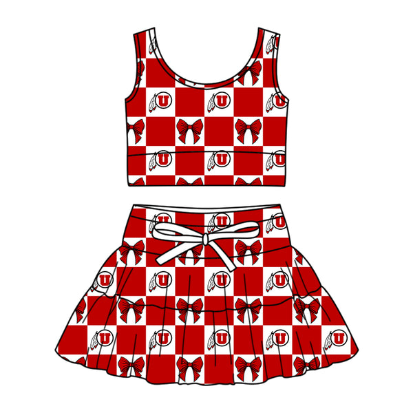 Produce order MOQ:5pcs each design  kids state summer clothing set matching clothes 5 sports clothes 104