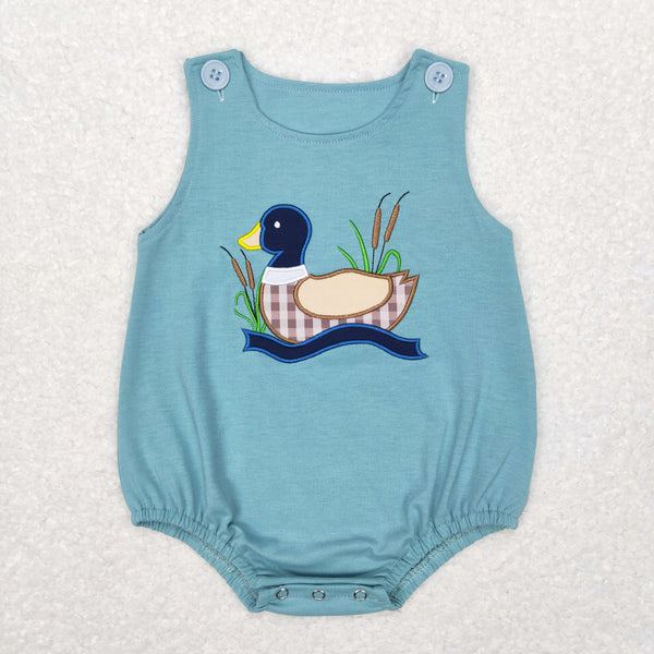SR0590 USA warehouse 25.5.14-1 boy clothes mallard hunting embroidery boy summer bubble
