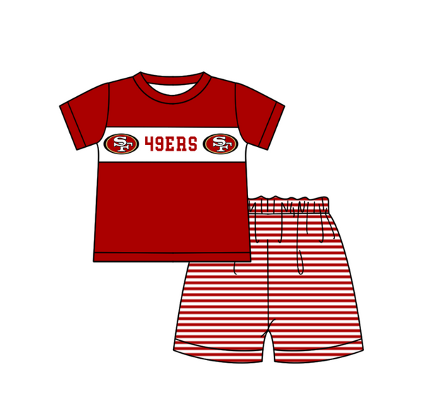 Produce order MOQ:5pcs each design  kids state summer clothing set matching clothes 904