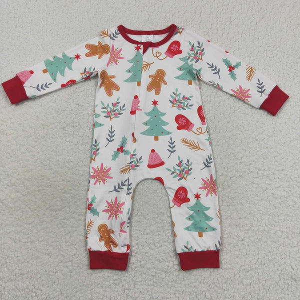 LR0522 Baby girl clothes zipper winter romper