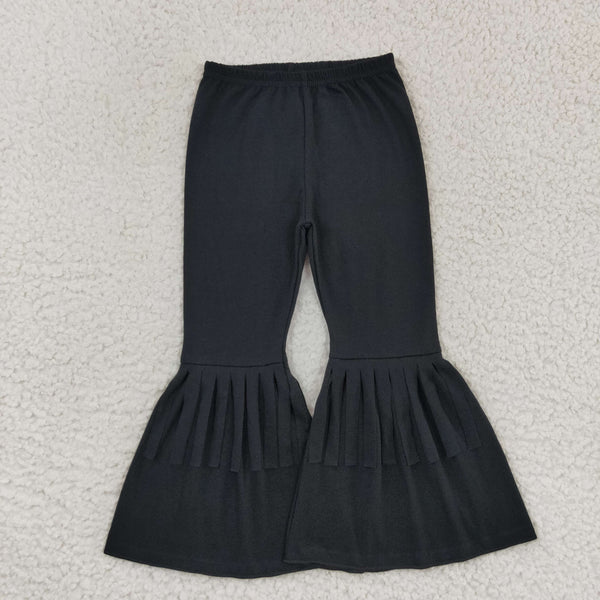 P0282 baby girl clothes black girl winter pant girl bell bottom pant