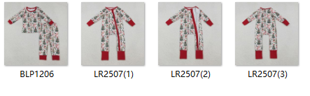 RTS kids matching clothing cartoon print clothing boy christmas winter pajamas clothing-2025.10.14