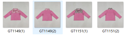RTS toddler clothes matching clothing baby santa bows print top girls winter pullover-2025.10.11