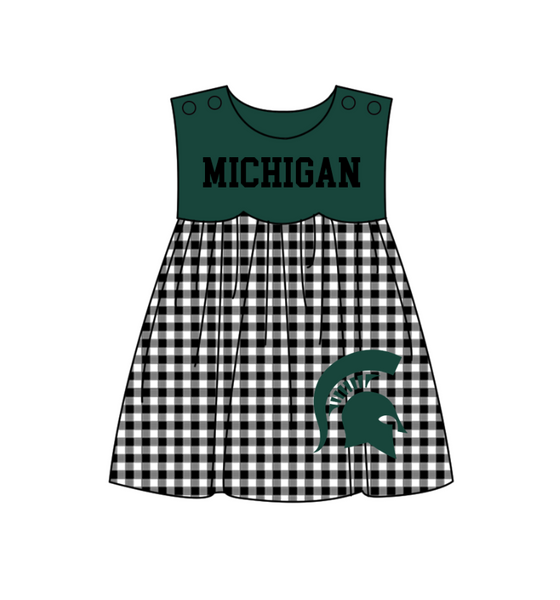 Produce order MOQ:5pcs each design  kids state summer clothing set matching clothes A104
