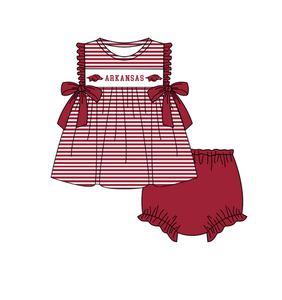 Produce order MOQ:5pcs each design  kids state summer clothing set matching clothes milk silk 5