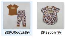 RTS match kids clothing embroidery brother print clothing boy summer clothing-2026.2.12