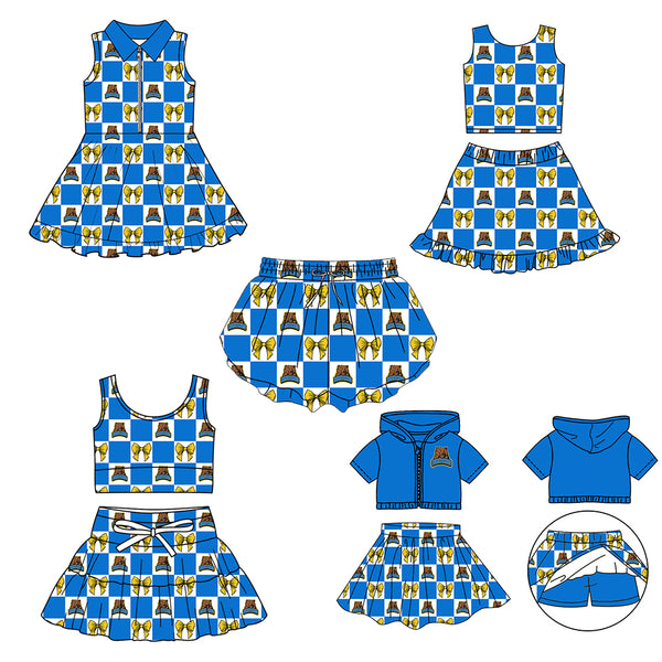 Produce order MOQ:5pcs each design  kids state summer clothing set matching clothes 5 sports clothes 102