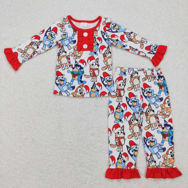toddler clothes sister brother cartoon christmas matching pajamas set