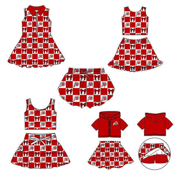 Produce order MOQ:5pcs each design  kids state summer clothing set matching clothes 5 sports clothes 104