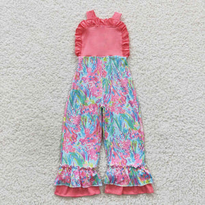 Custom order MOQ:5pcs each design baby girl clothes girl jumpsuit 5