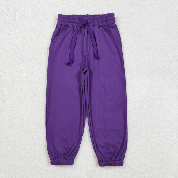 P0670 RTS girl clothes purple girl winter yoga pant sports Pant