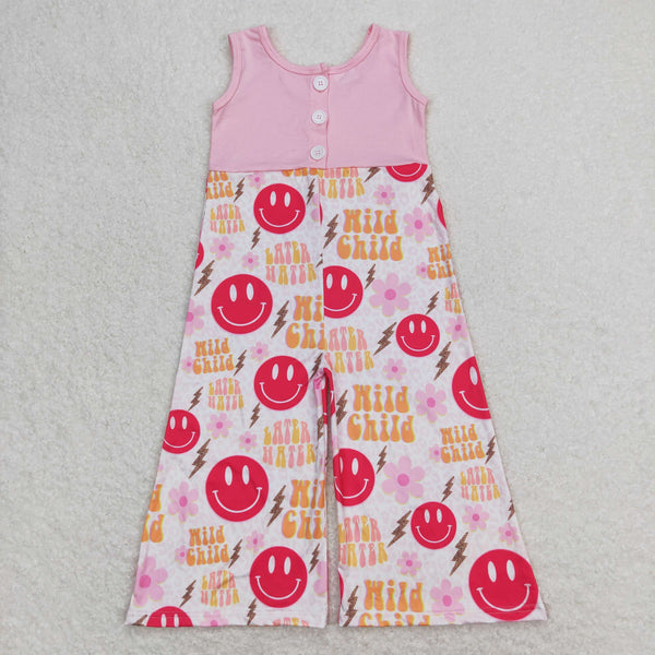 SR1195 RTS baby girl clothes wild child girl summer jumpsuit 1