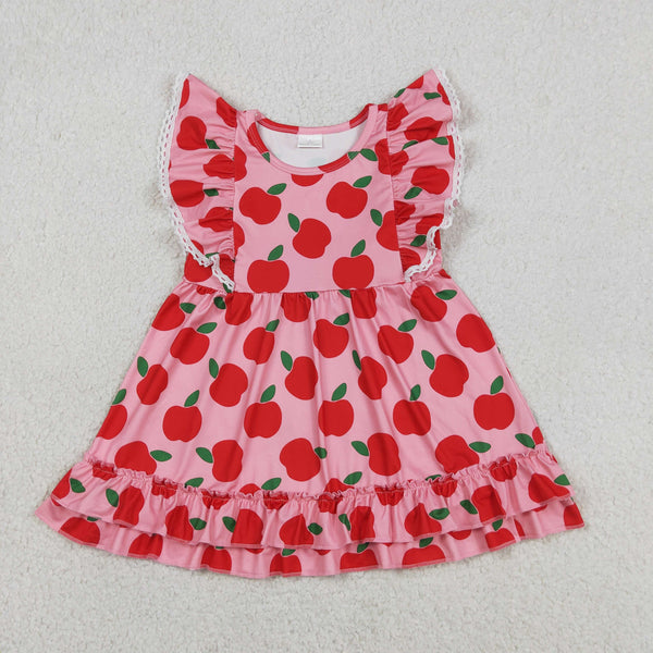 GSD3510 RTS  toddler girl clothes strawberry girl summer dress