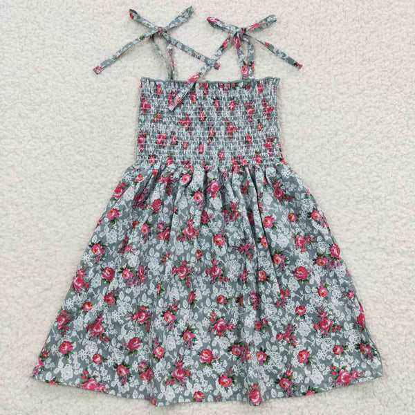 GSD0378 baby girl clothes 100% cotton girl summer dress-promotion $5.5 2026.3.28