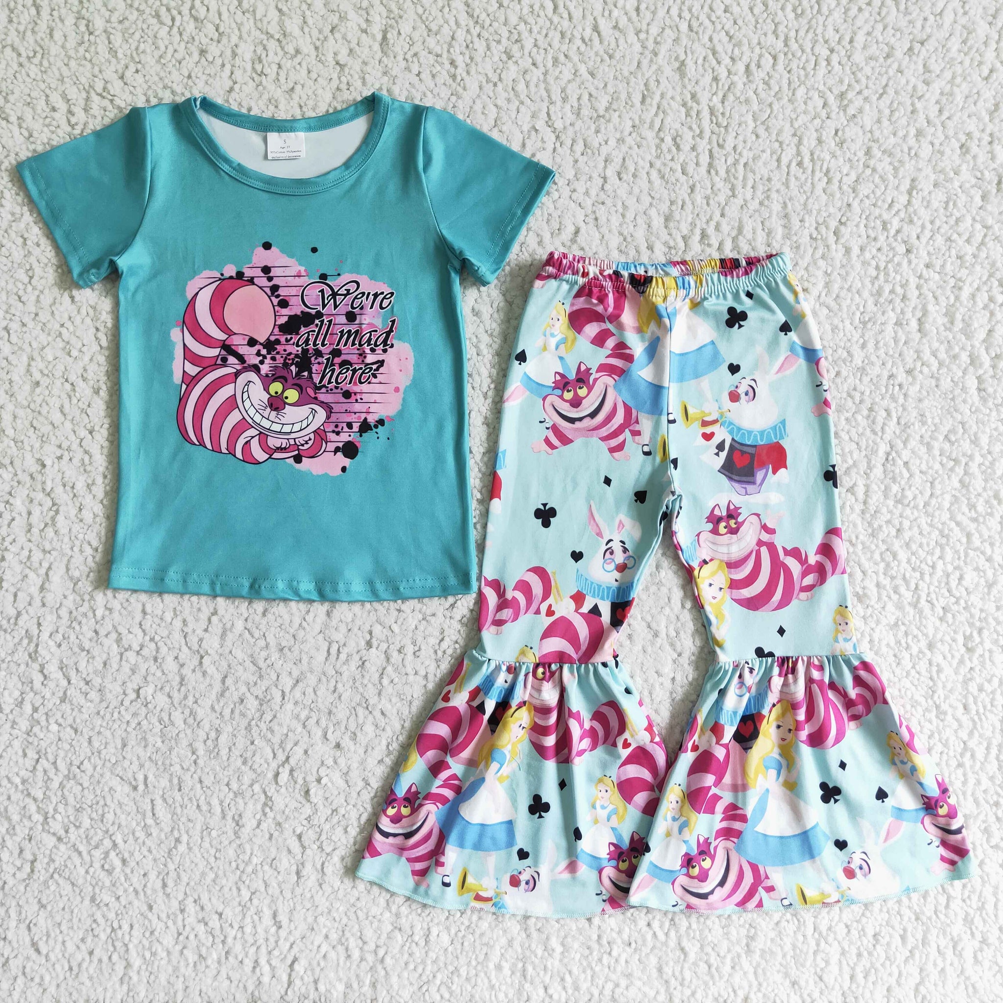 B0-2 girl fall spring bee green set-promotion 2024.5.18 $2.99