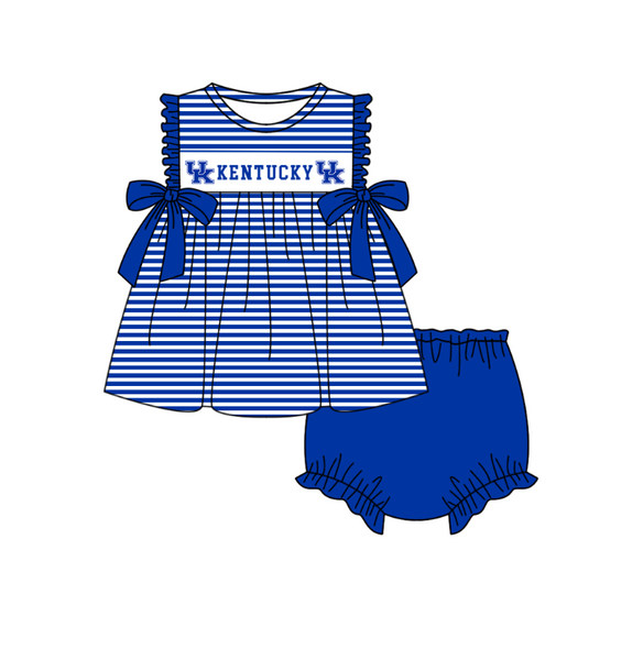 Produce order MOQ:5pcs each design  kids state summer clothing set matching clothes milk silk 1