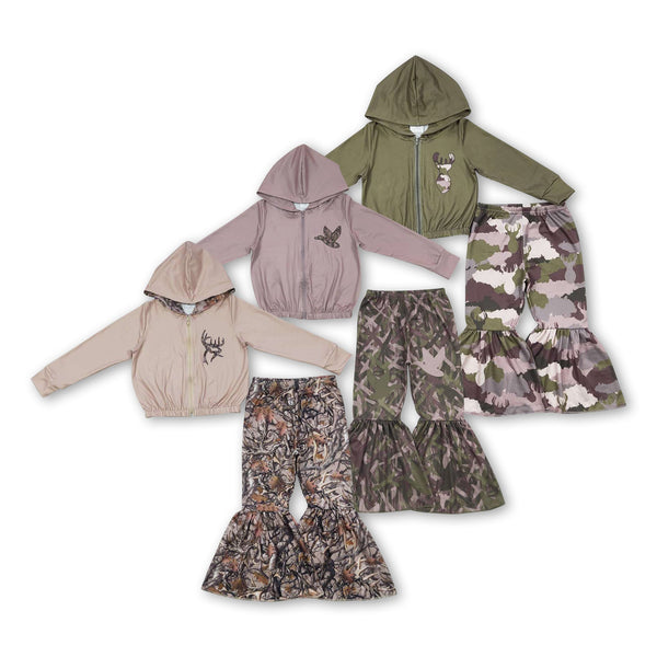 RTS kids clothes hunting camo print  kids matching clothes winter set-2025.9.8