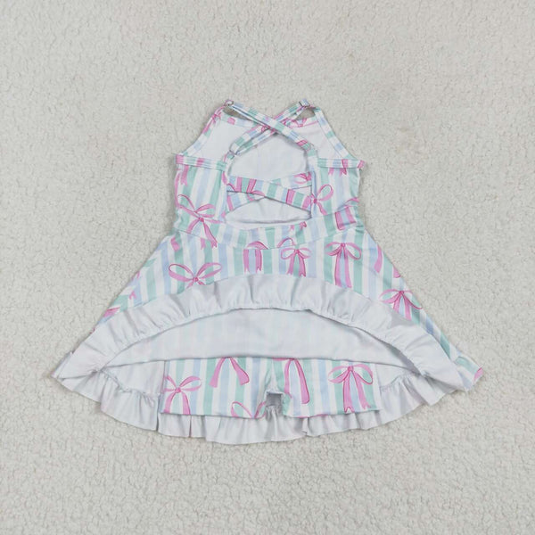 GSD2297 RTS  toddler clothes flower girl summer dress yoga clothes