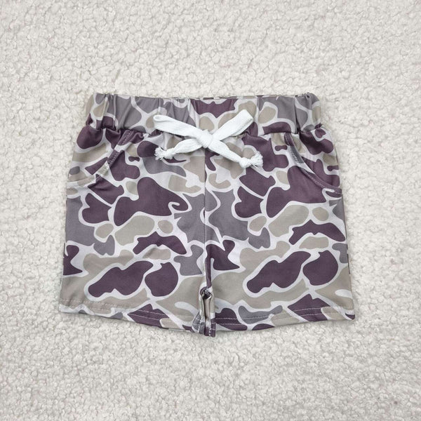 SS0454 RTS baby boy clothes camo boy summer shorts