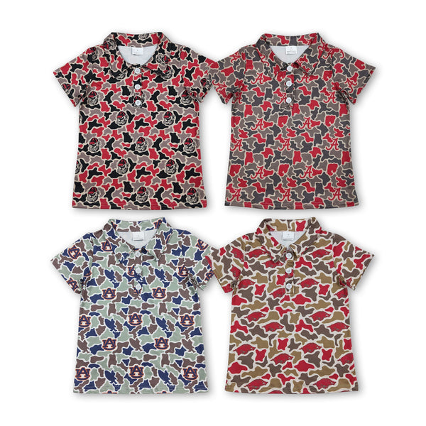 RTS match clothing toddler clothes camo print boy summer clothing-2026.2.12