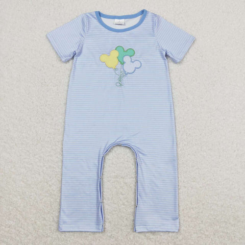 SR0612 baby boy clothes embroidery toddler summer clothes boy summer romper