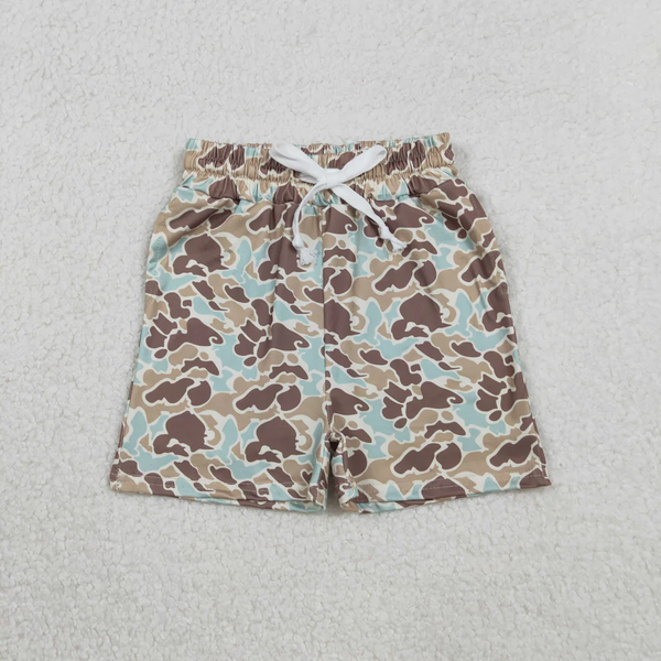 RTS  Matching clothing toddler clothes camo print shorts baby boy summer shorts-2026.3.23