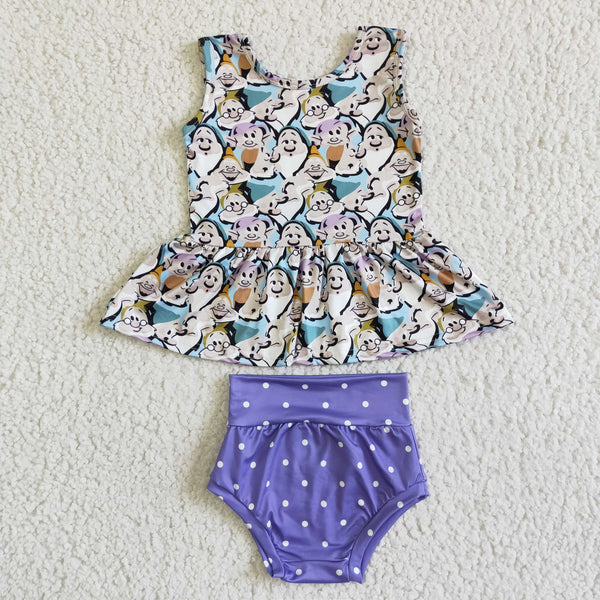 kids clothing summer bummies set