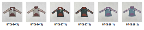 RTS toddler boy clothes mallard boy winter top pullover hunting clothes matching