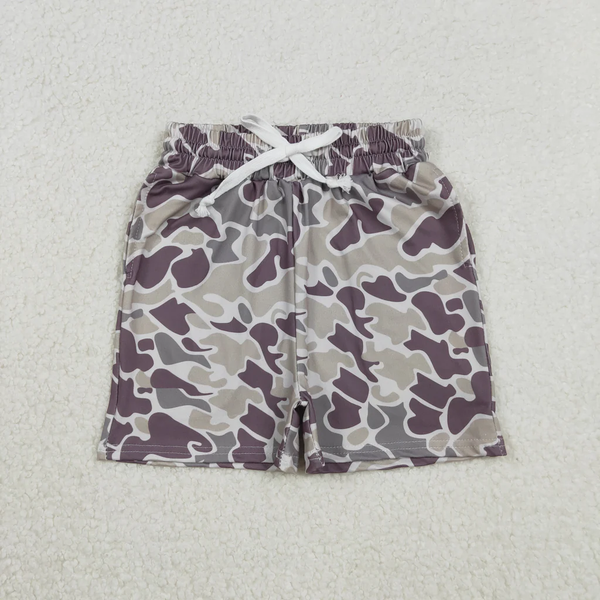 RTS  Matching clothing toddler clothes camo print shorts baby boy summer shorts-2026.3.23