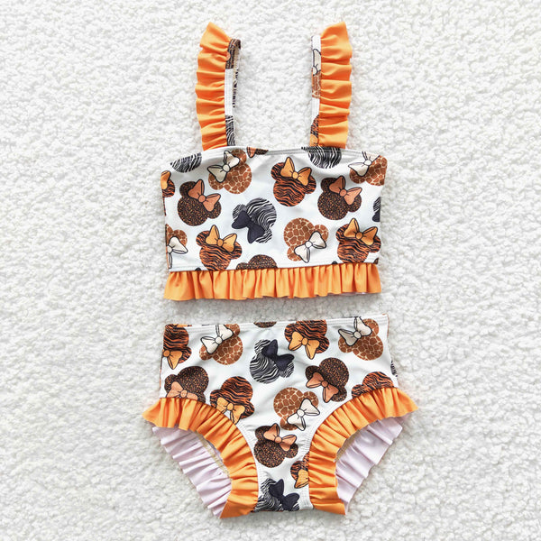 S0046 baby girl clothes summer swimsuit swimwear 1