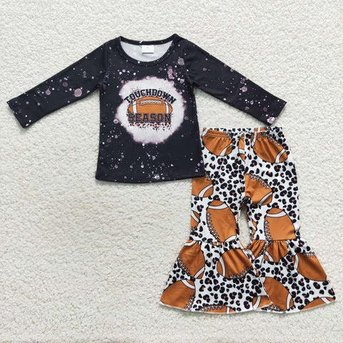 GLP0680 toddler girl clothes football girl winter outfit