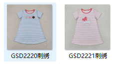 RTS toddler clothes baseball embroidery matching girl summer dress