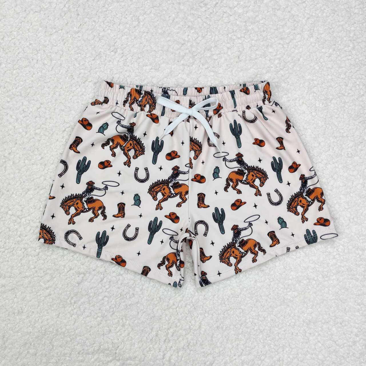 S0461 3-6M-6-7T RTS toddler boy clothes western clothes boy swim shorts swim bottom