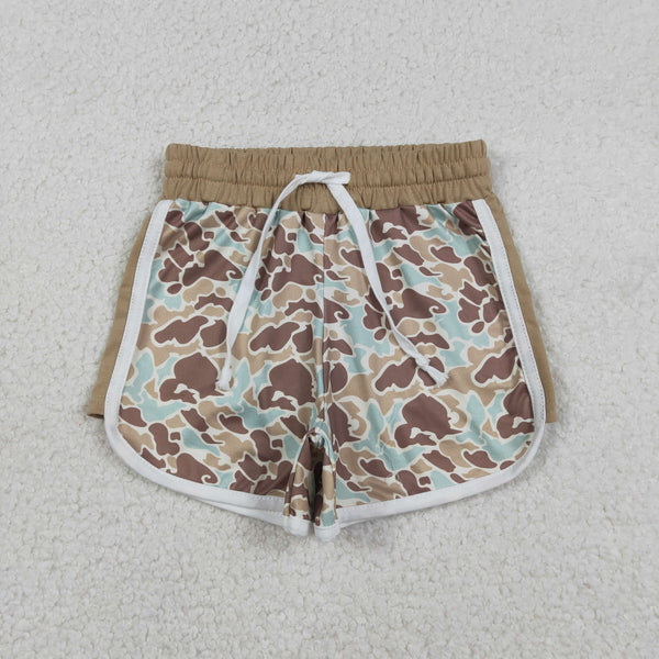 RTS SS0741 baby boy clothes camo print boy summer shorts