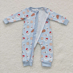 LR0472 baby boy clothes boy christmas romper