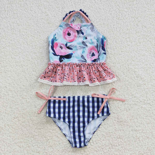 S0158  baby girl clothes girl swimsuit swimwear