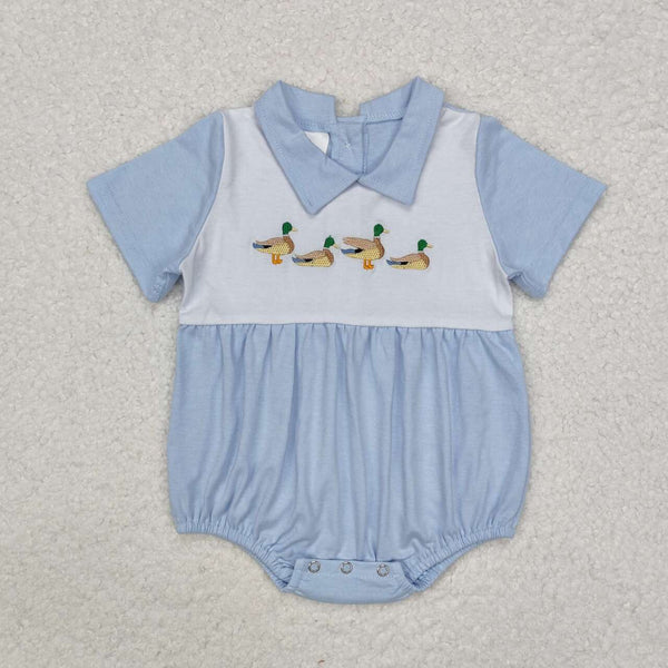 SR2071 RTS baby girl clothes mallard girl summer bubble-embroidery