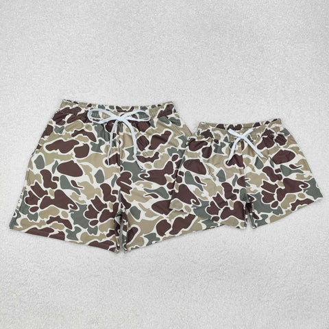 RTS Dad and me matching swim shorts camo swim shorts bottom 6