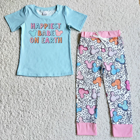 D3-16 girl cartoon blue happiest fall spring set--promotion 2025.3.8 $2.99