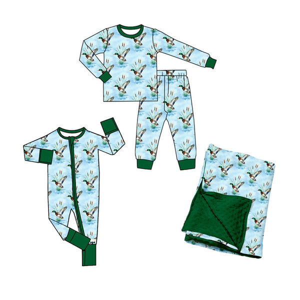 Preorder MOQ 5 pcs Each Style Mallard Ducks Kids Matching Clothes-2026.8.26
