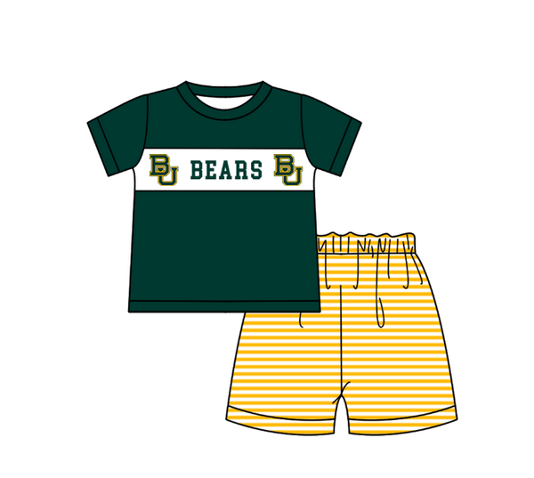 Produce order MOQ:5pcs each design  kids state summer clothing set matching clothes 910