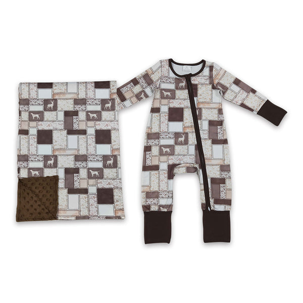 RTS  Matching clothing kids mallard  print baby boy winter clothing-2026.7.30