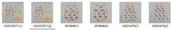 RTS  Matching clothing kids farm life print baby girl summer clothing-2026.5.11