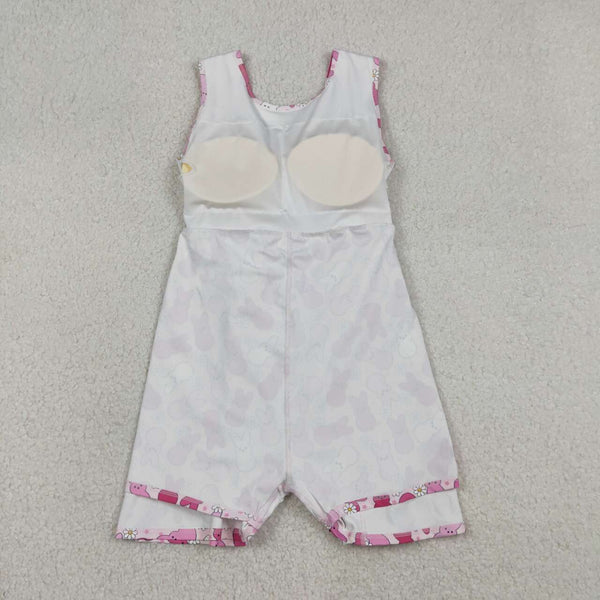 RTS GSD3053 toddler clothes rabbit girl easter yoga summer dress sports dresses
