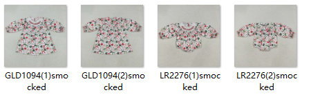 RTS kids clothes embroidery smocked bows kids christmas  matching clothes winter set-2025.7.28