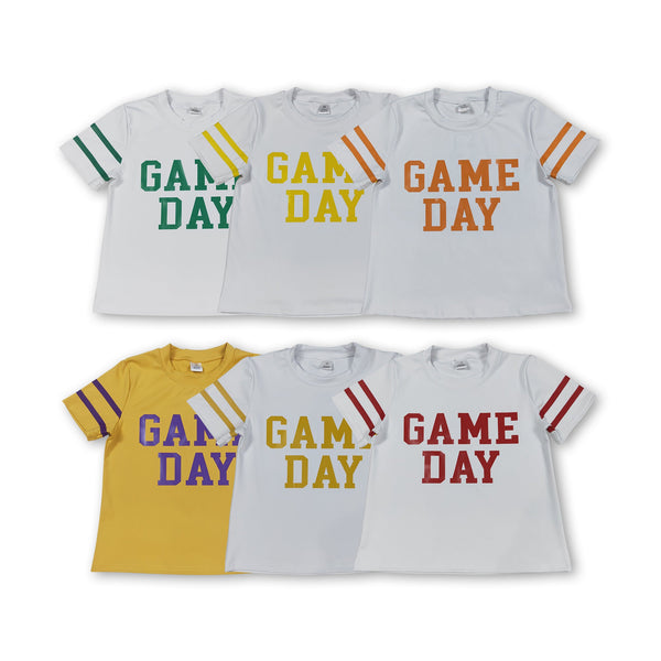 RTS toddler clothes matching clothing girls vinyl go team top kids yoga summer clothing-2025.9.4