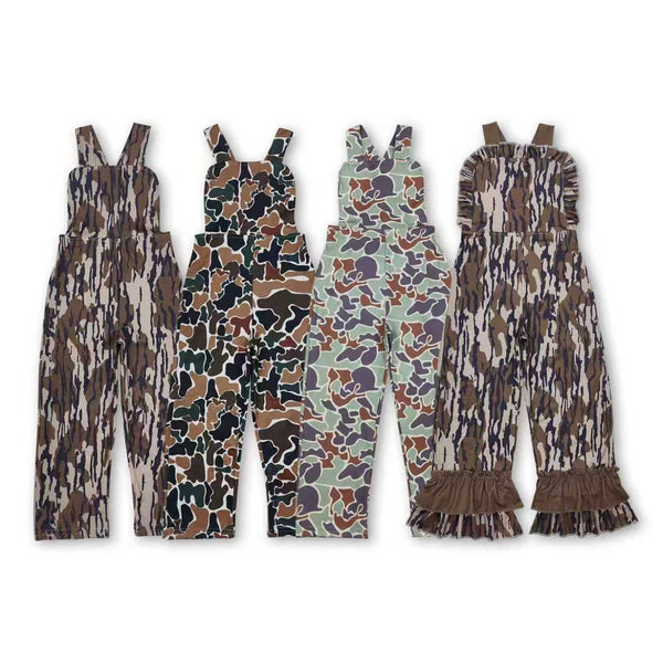 RTS girl clothes camo matching girl summer jumpsuit-2025.10.2