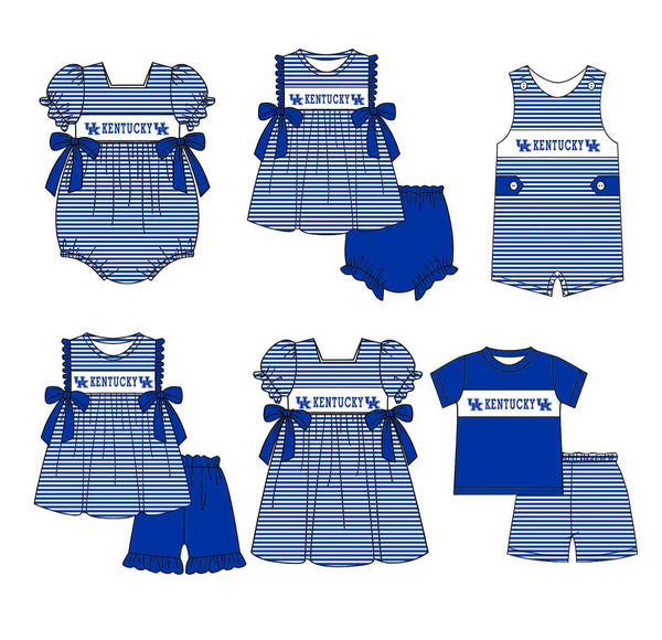 Produce order MOQ:5pcs each design  kids state summer clothing set matching clothes B100