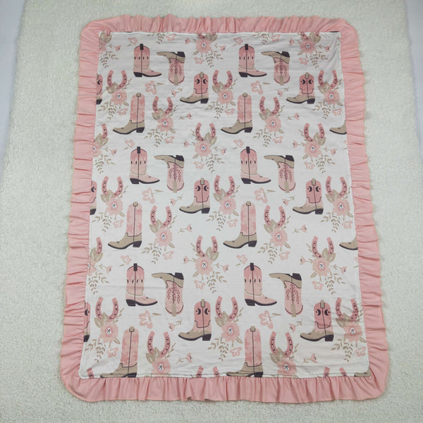RTS BL0246 baby boost print baby winter blanket